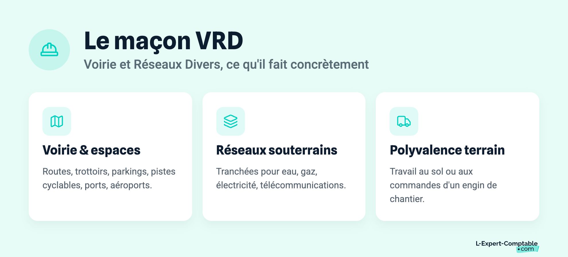 Le maçon VRD